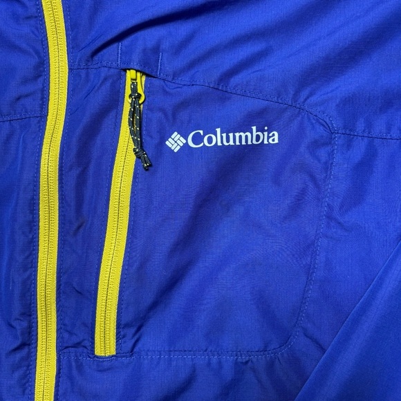 Columbia Jacket Mens Extra Large Omni Shield Full Zip Hood Waterproof Outerwear - Picture 3 of 8